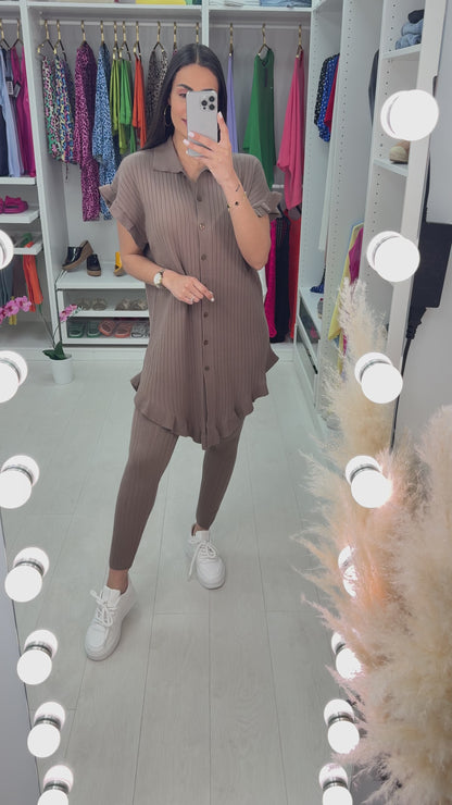 Zamira Frill Detail Loungewear Set