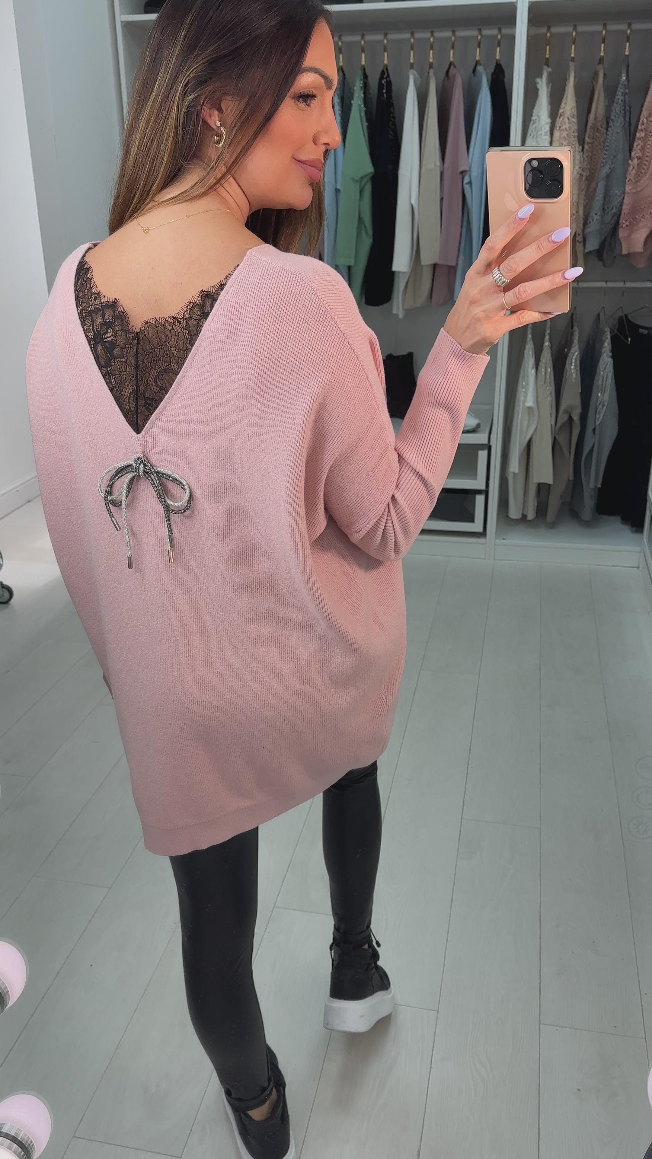 Emmet V Neck Oversized Knit Jumper