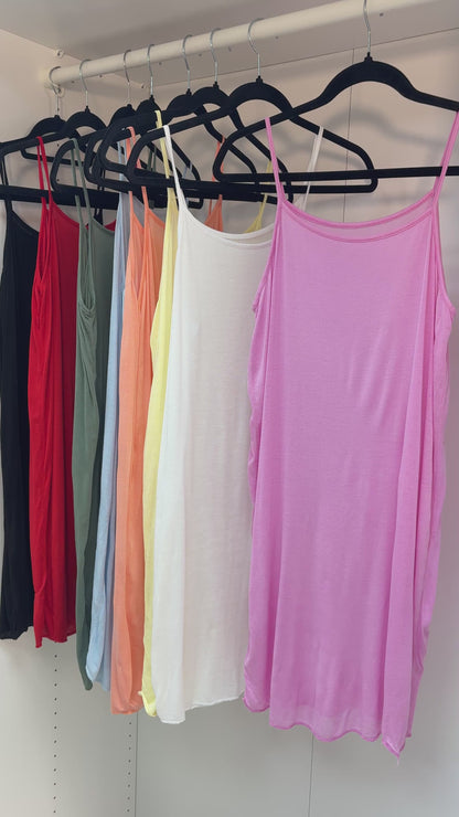 Mila Plain Slip Dress