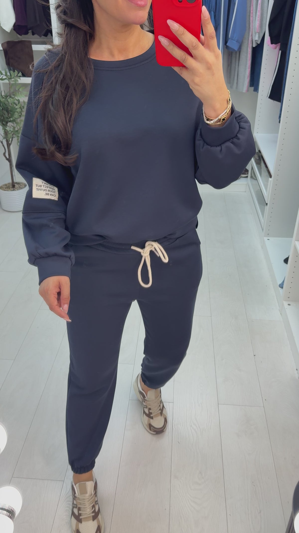 Kingston Plain Sweatshirt And Jogger Set
