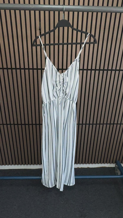 Carmen Stripe Wide Leg Jumpsuit