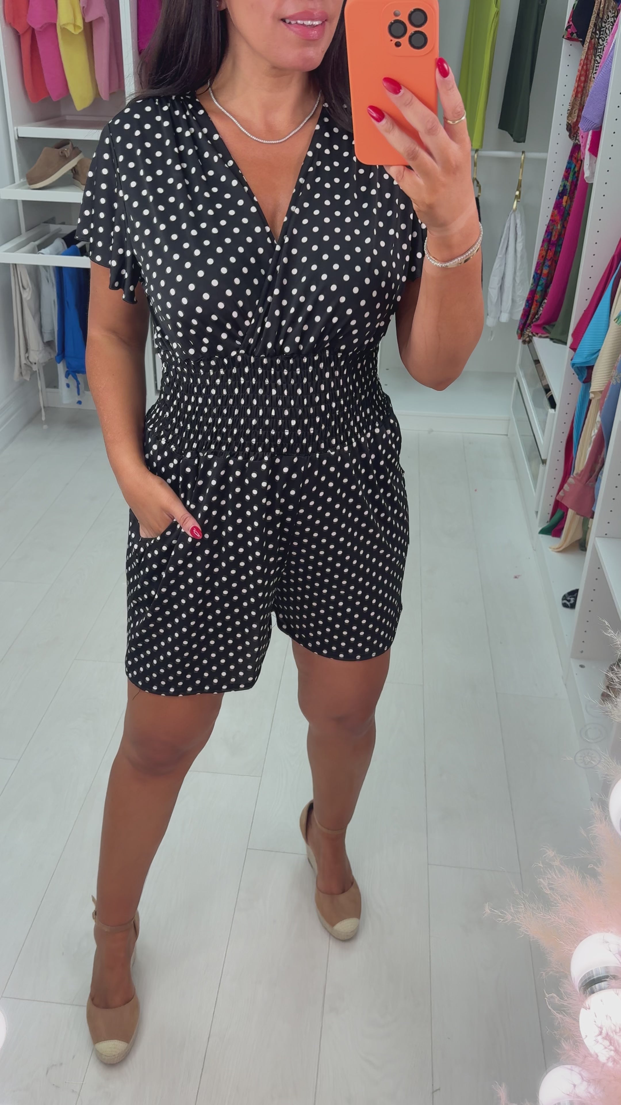 Minni Polka Dot Playsuit