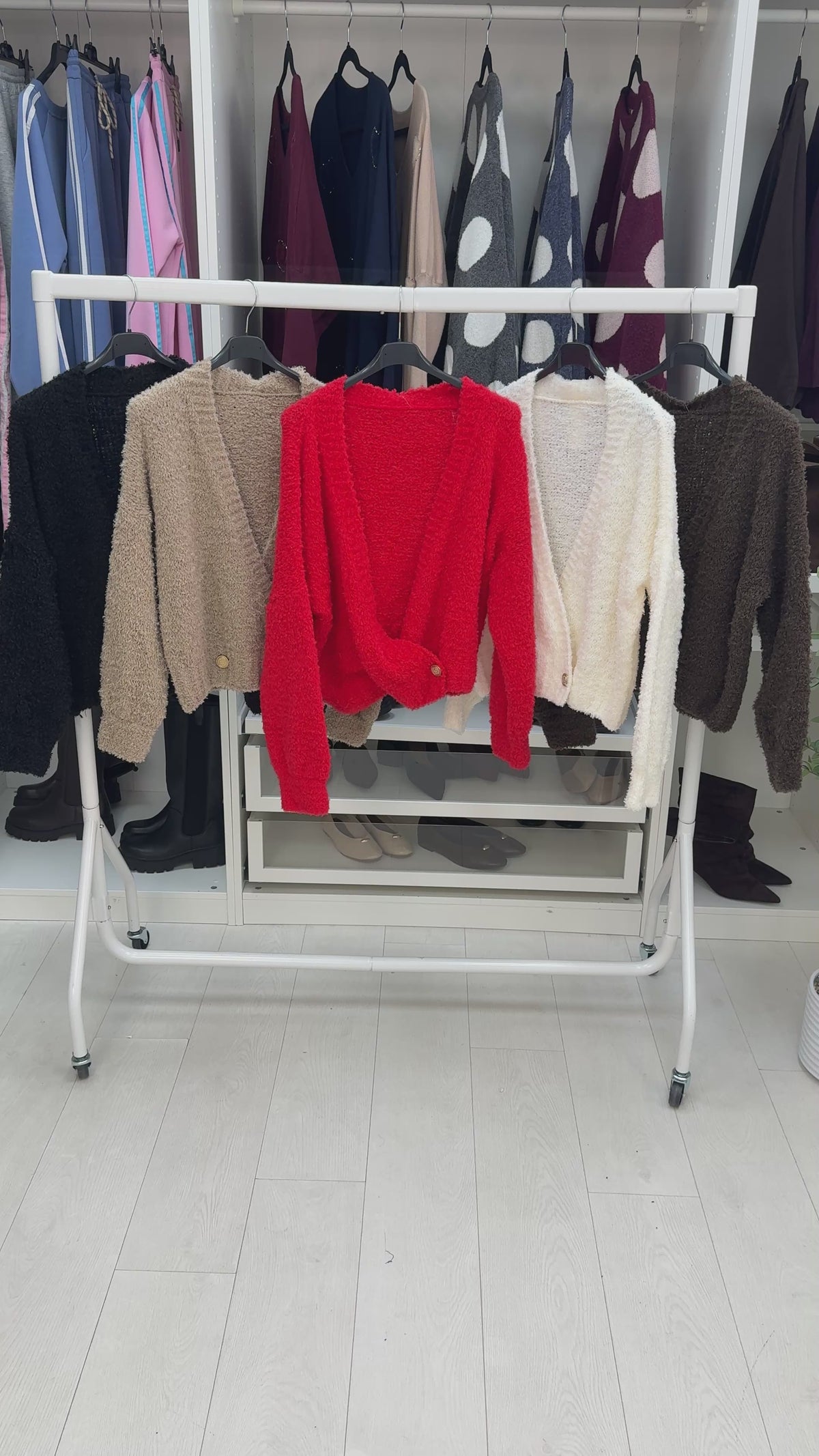 Bettina Super Soft Wrap Front Cardigan