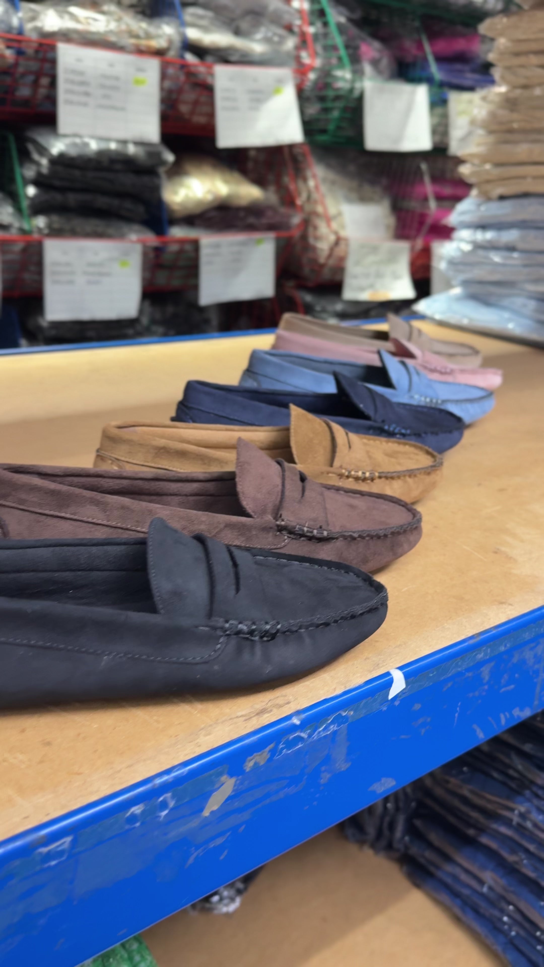 Lindy Faux Suede Loafers