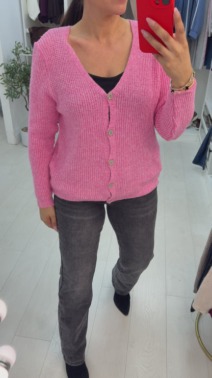 Denia Plain Super Soft Knit Cardigan