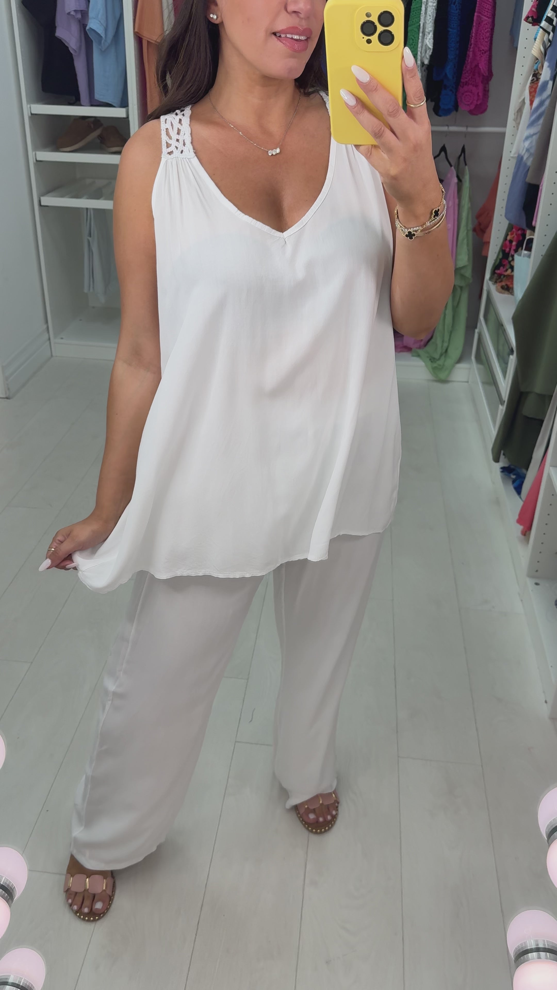 Tanitha Crochet Loose Fit Co-Ord