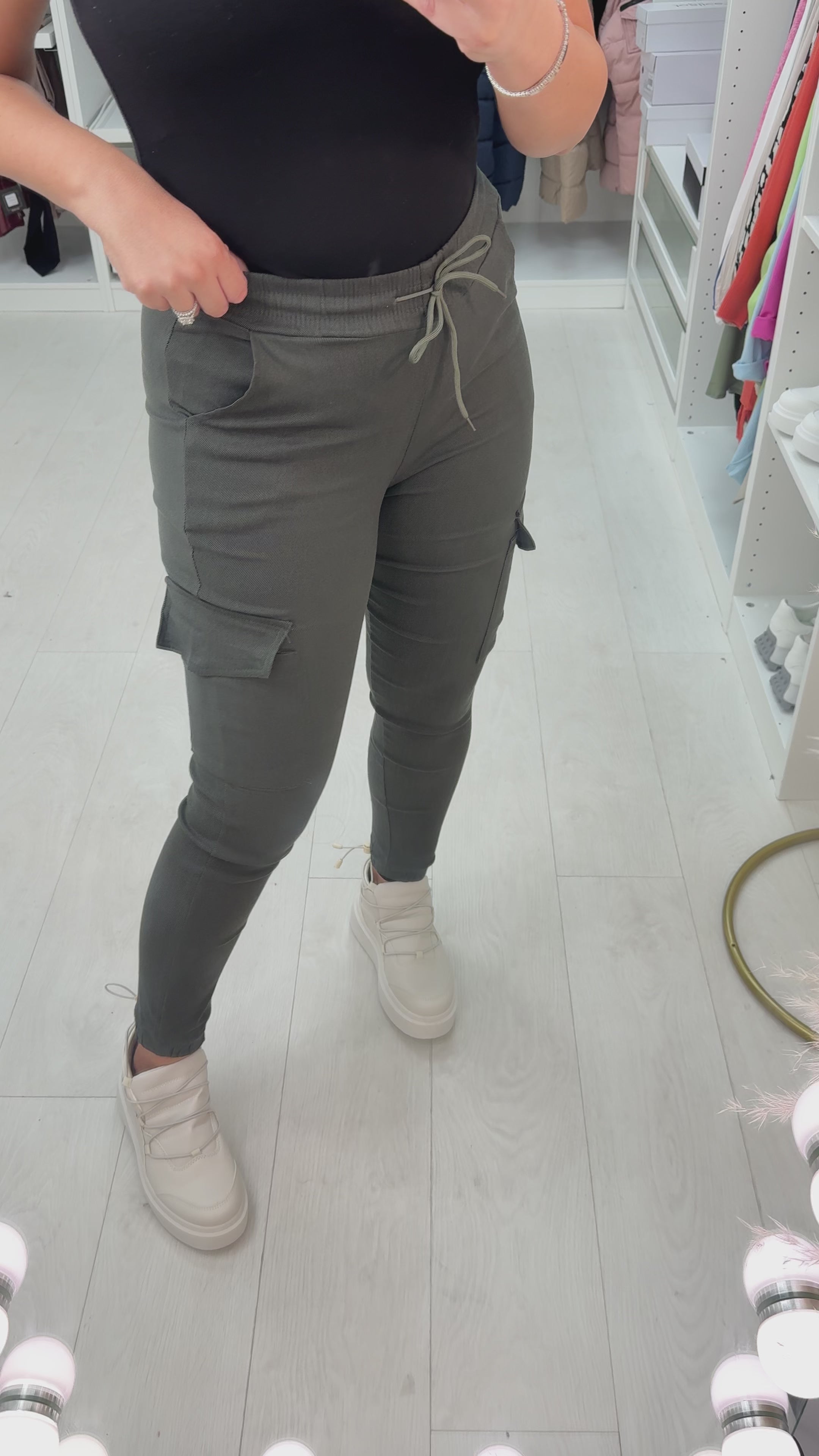 Alba Stretch Combat Pocket Trousers