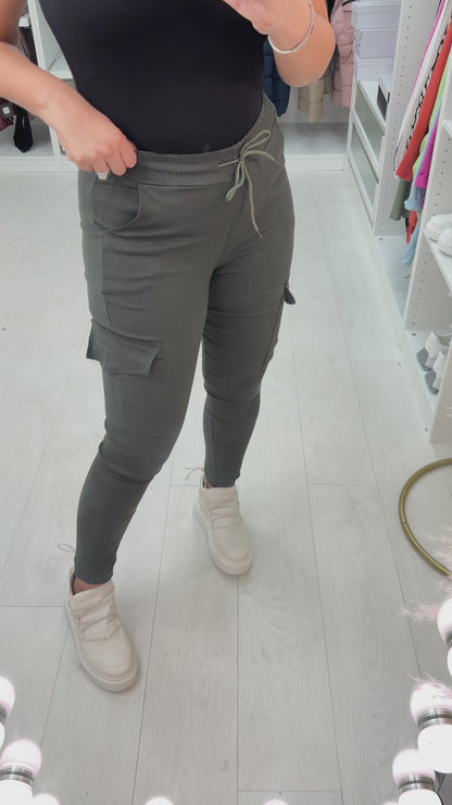 Alba Stretch Combat Pocket Trousers