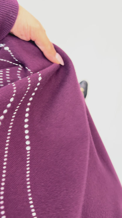 Ulrika Loose Fit Embellished Bat Wing Jumper