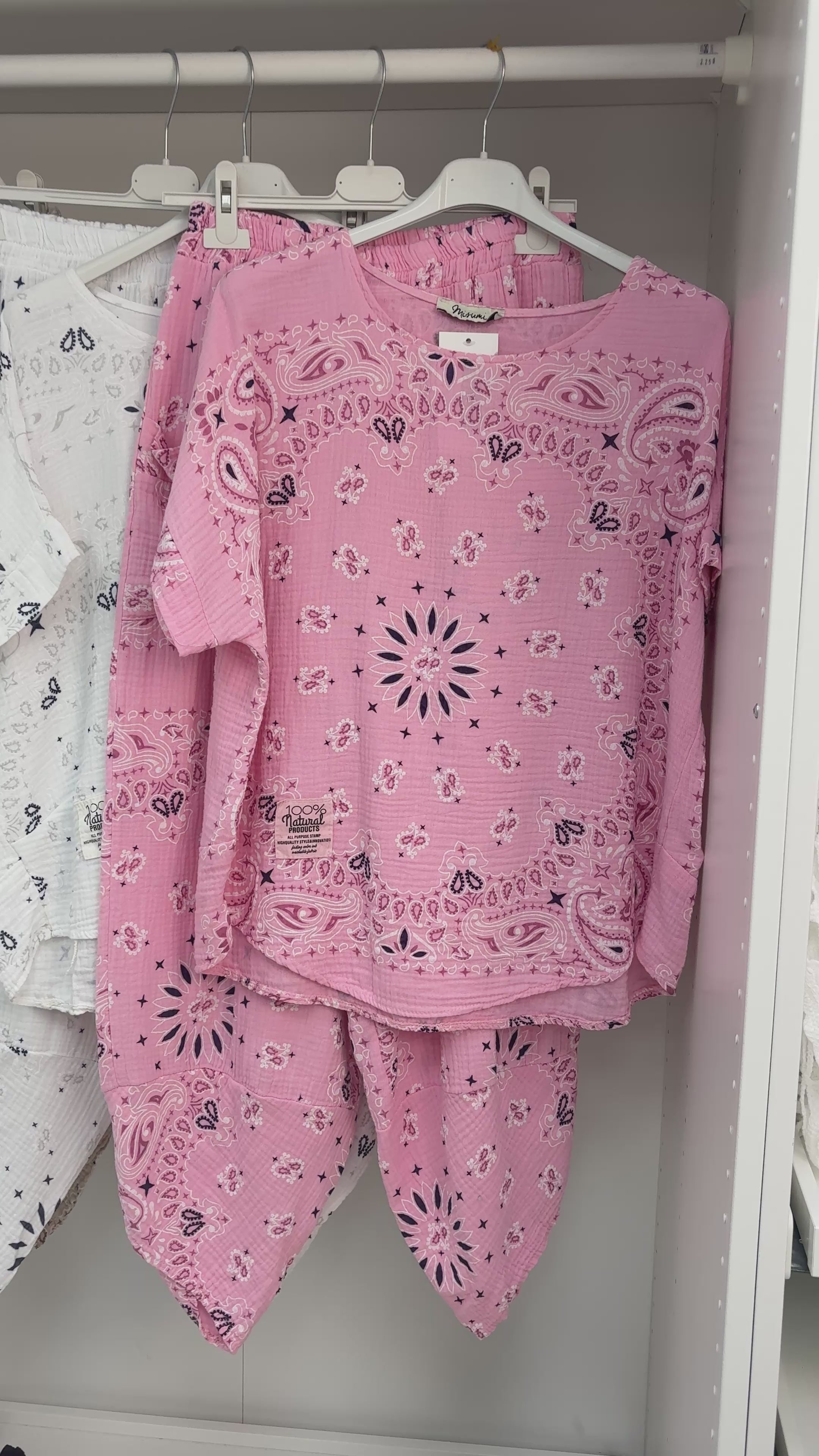 Valery Paisley Bandana Print Co-Ord Set