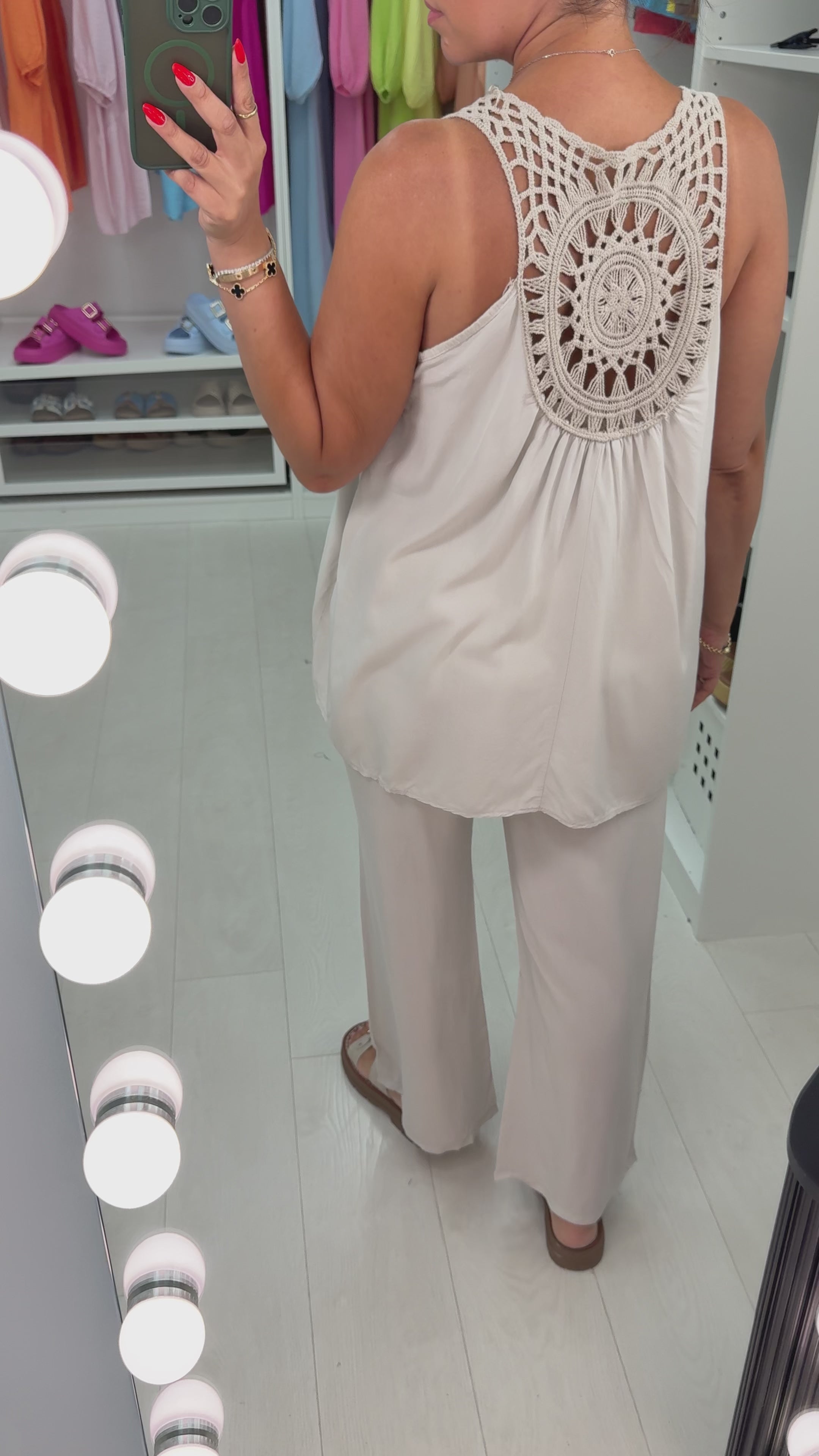 Tanitha Crochet Loose Fit Co-Ord