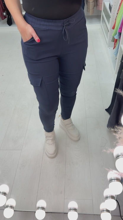 Alba Stretch Combat Pocket Trousers