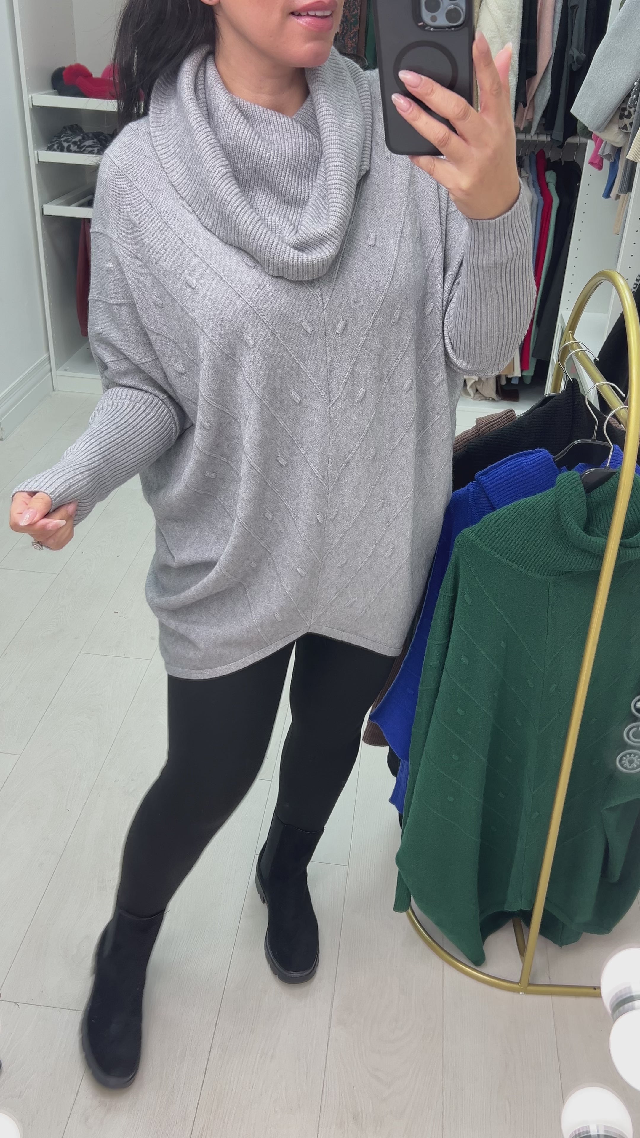 Malanie Roll Neck Knit Jumper