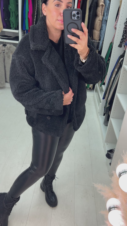 Vinchi Teddy Short Coat