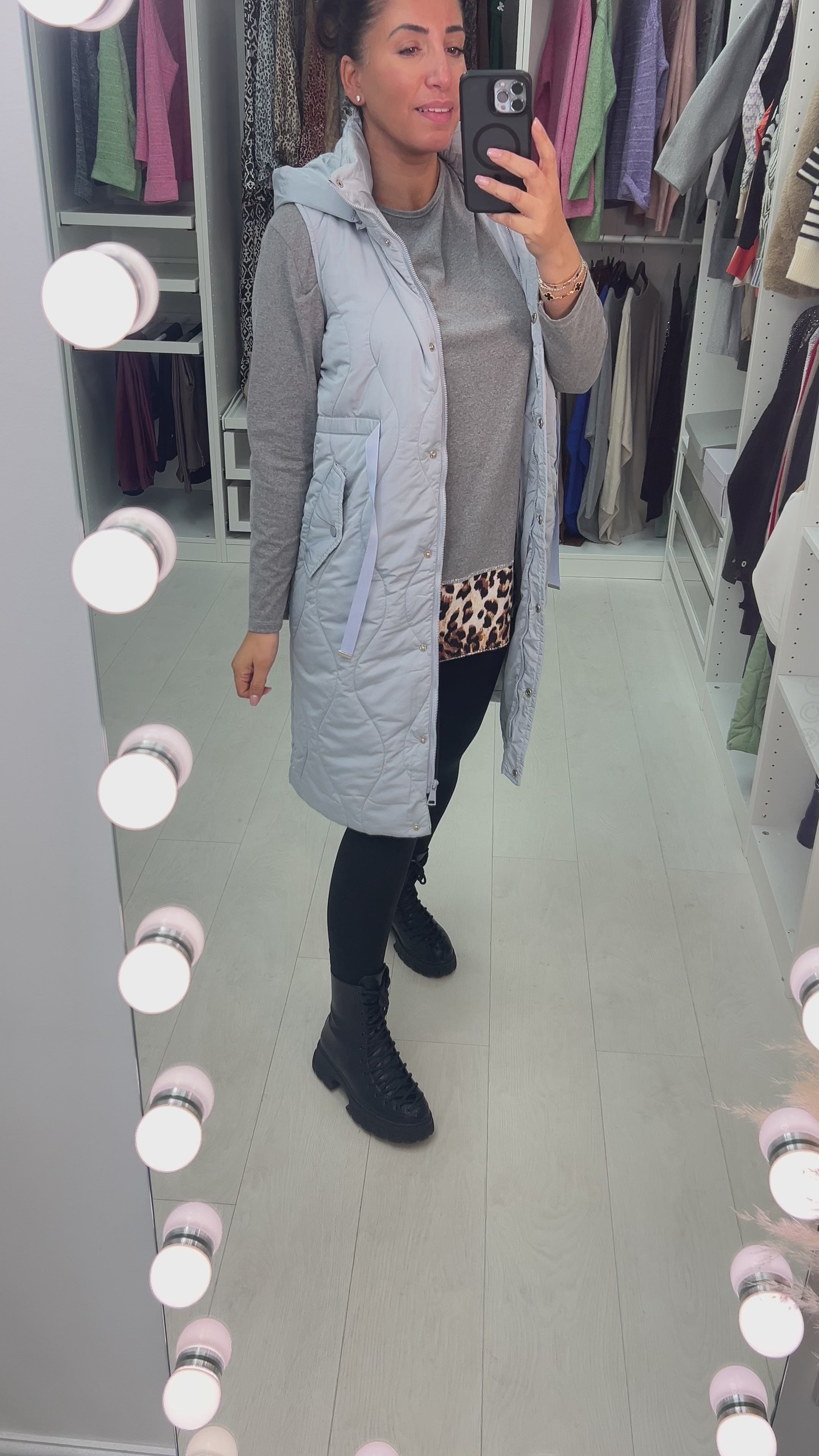 Houston Lightweight Hooded Quilted Gilet