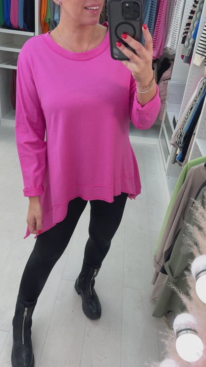 Zola Longline Round Neck Tunic