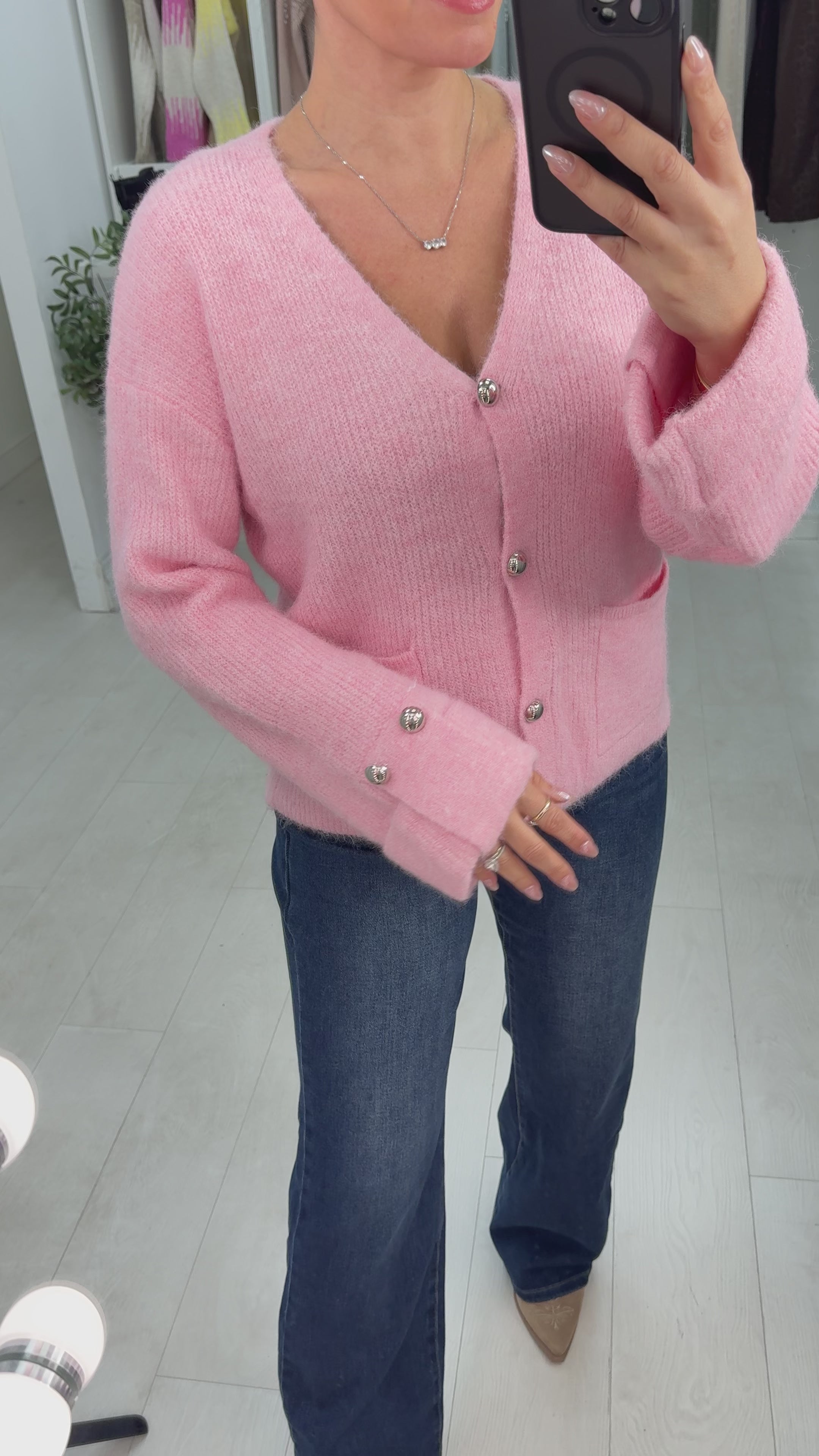 Karin Super Soft Button Front Cardigan