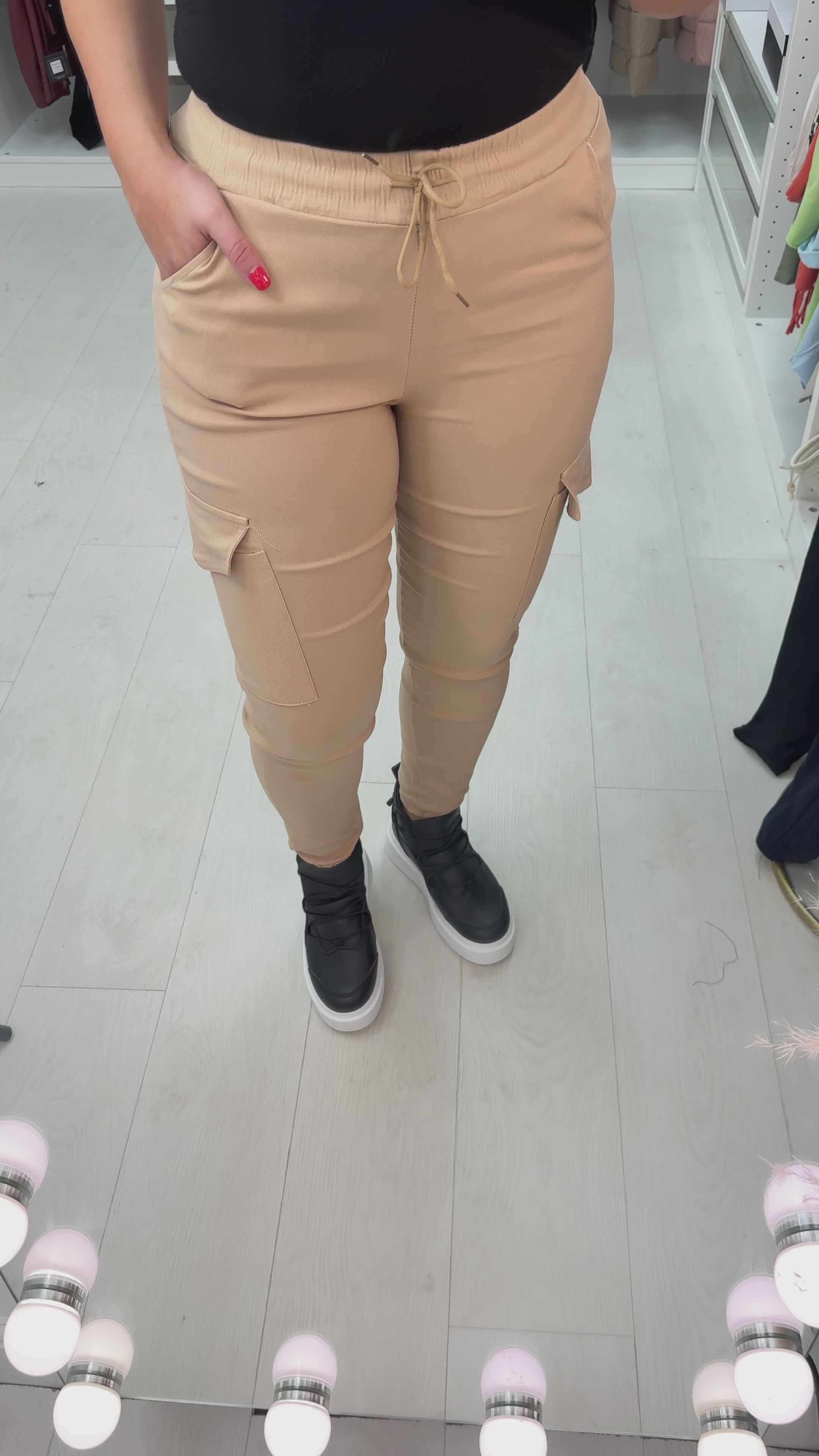 Alba Stretch Combat Pocket Trousers