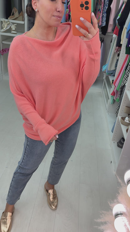 Nita Plain Asymmetric Jumper