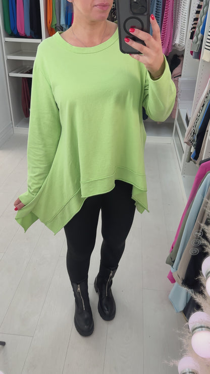 Zola Longline Round Neck Tunic