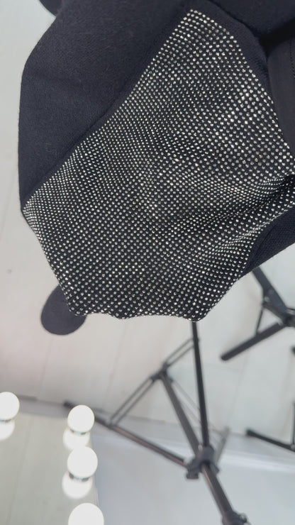 Marta Diamante Detail Front Pocket Cardigan