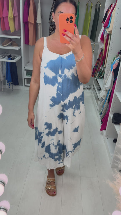 Nylar Tie Dye Jumpsuit