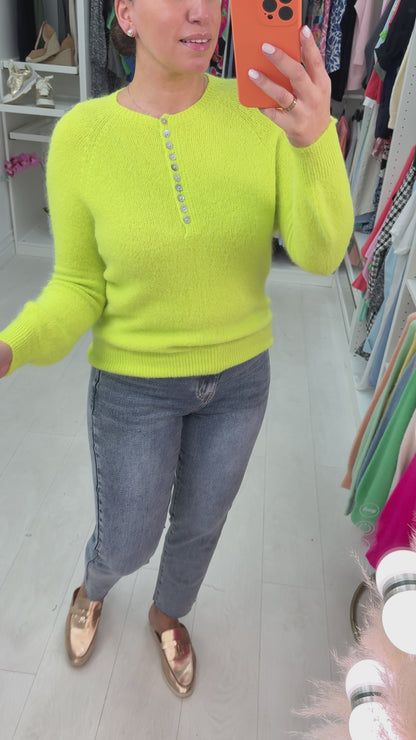 Pamla Button Soft Jumper