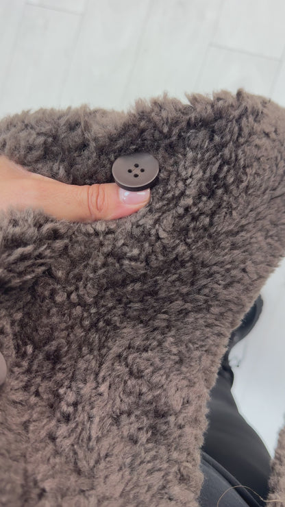 Soraya Plain Teddy Coat