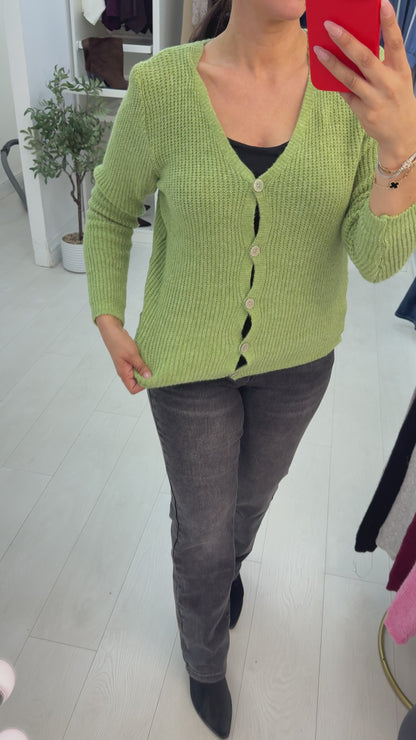 Denia Plain Super Soft Knit Cardigan