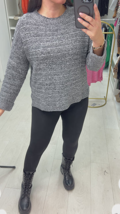 Opal Boucle Effect Jumper