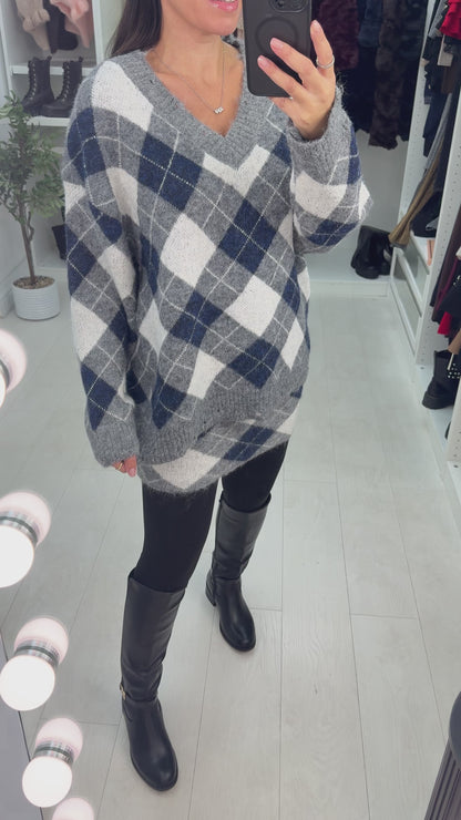 Shakira Argyle Print Skirt Co-Ord Set