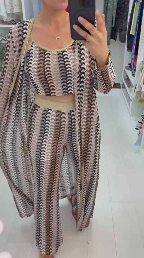 Zeira 3 Piece Kimono Co-Ord Set