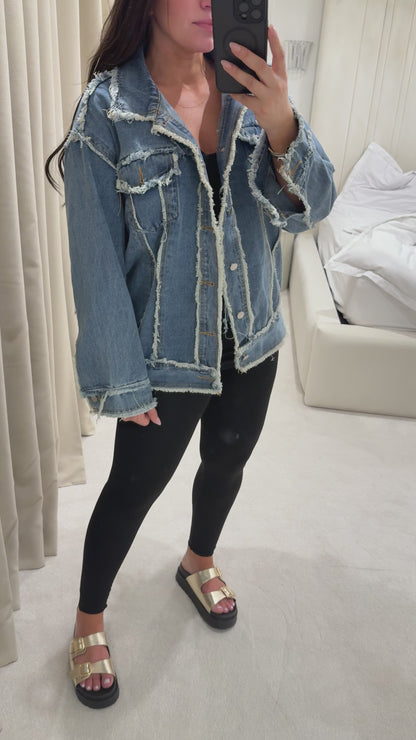 Freya Fray Edge Denim Jacket