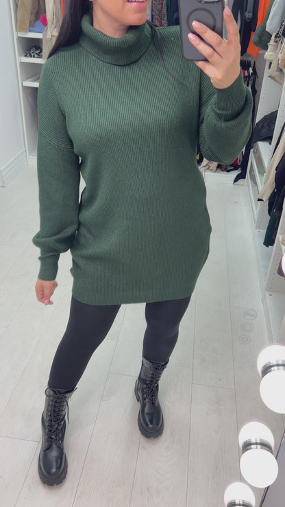 Emolia Soft Knit Roll Neck Jumper
