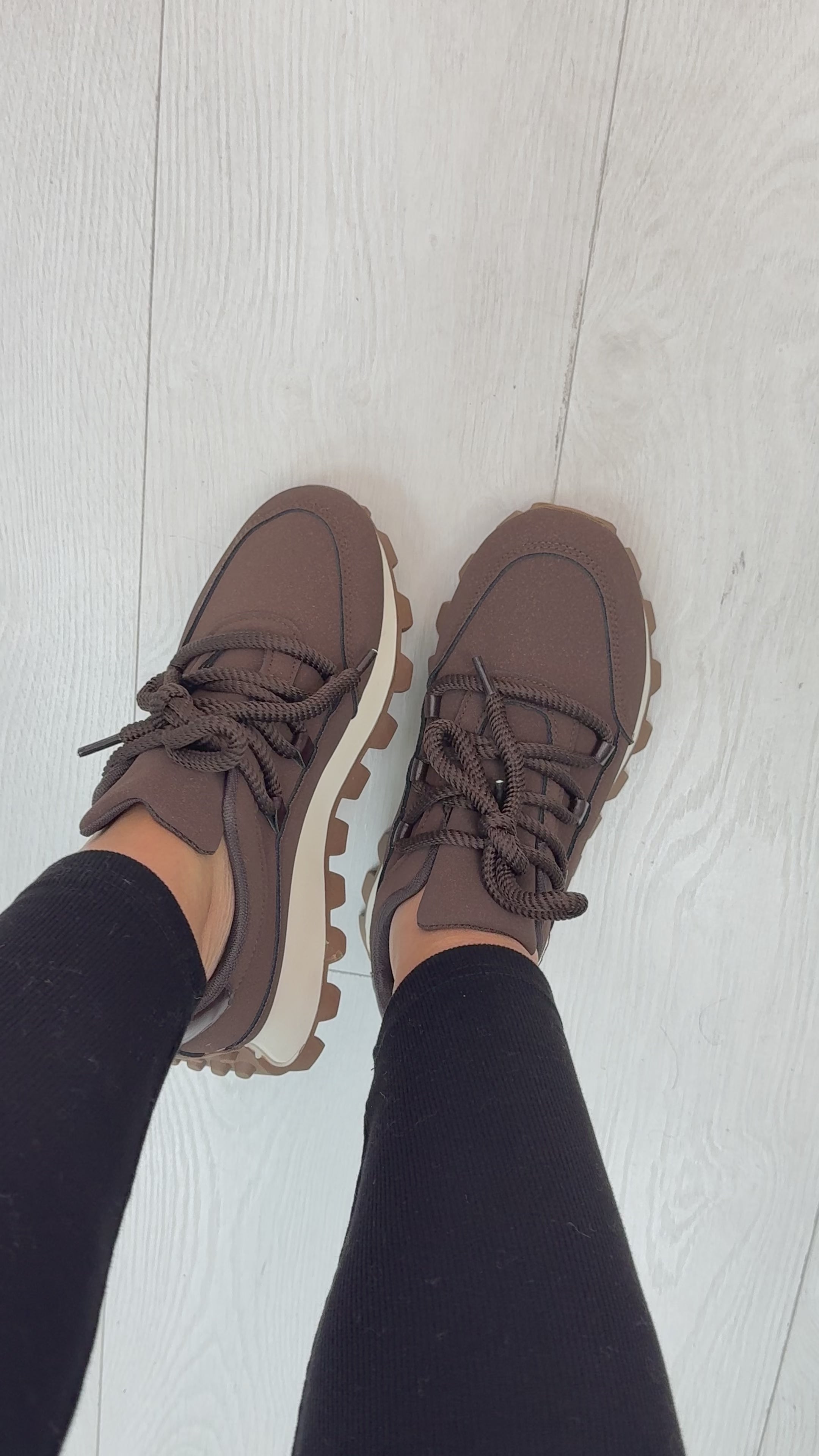 Becca Plain Chunky Sole Trainers