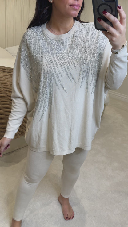 Emilia Diamante Detail Loungeset