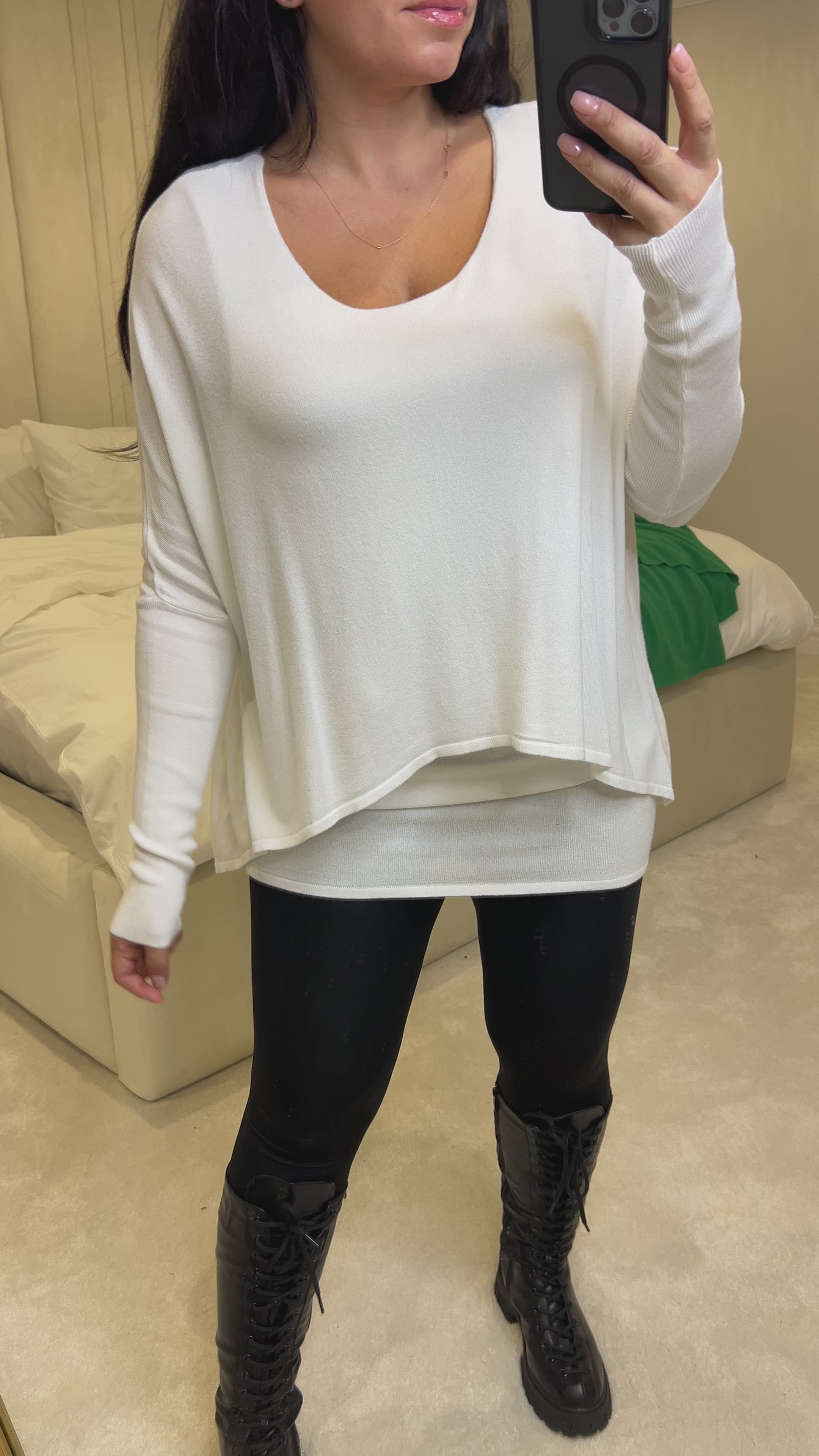 Izzy Double Layered Jumper