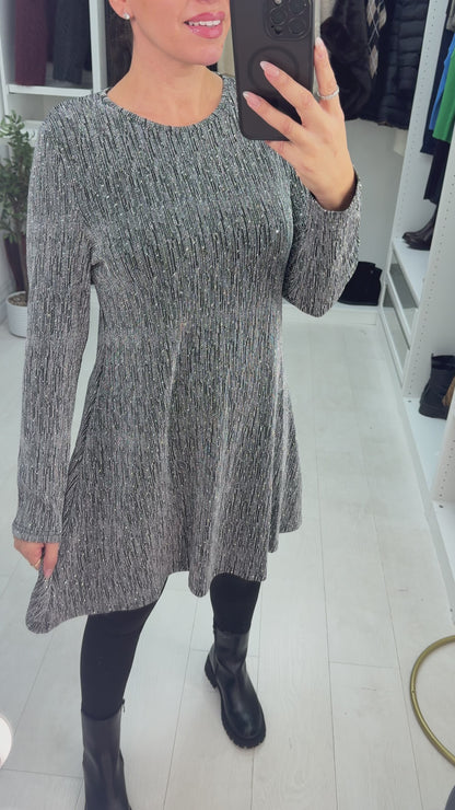 Tilliana Embellished Lurex Midi Dress