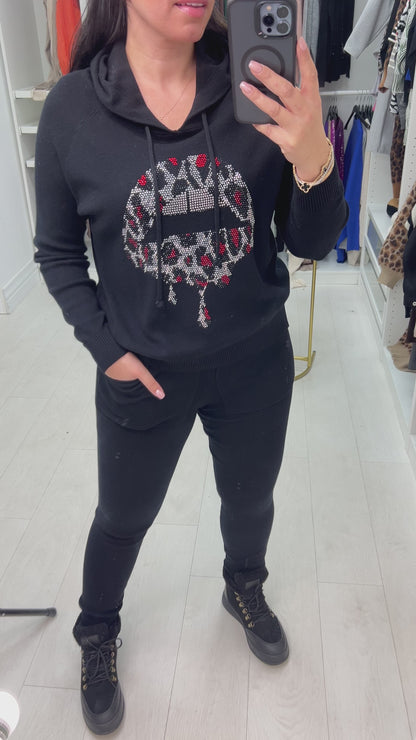 Trinity Leopard Print Loungewear Set