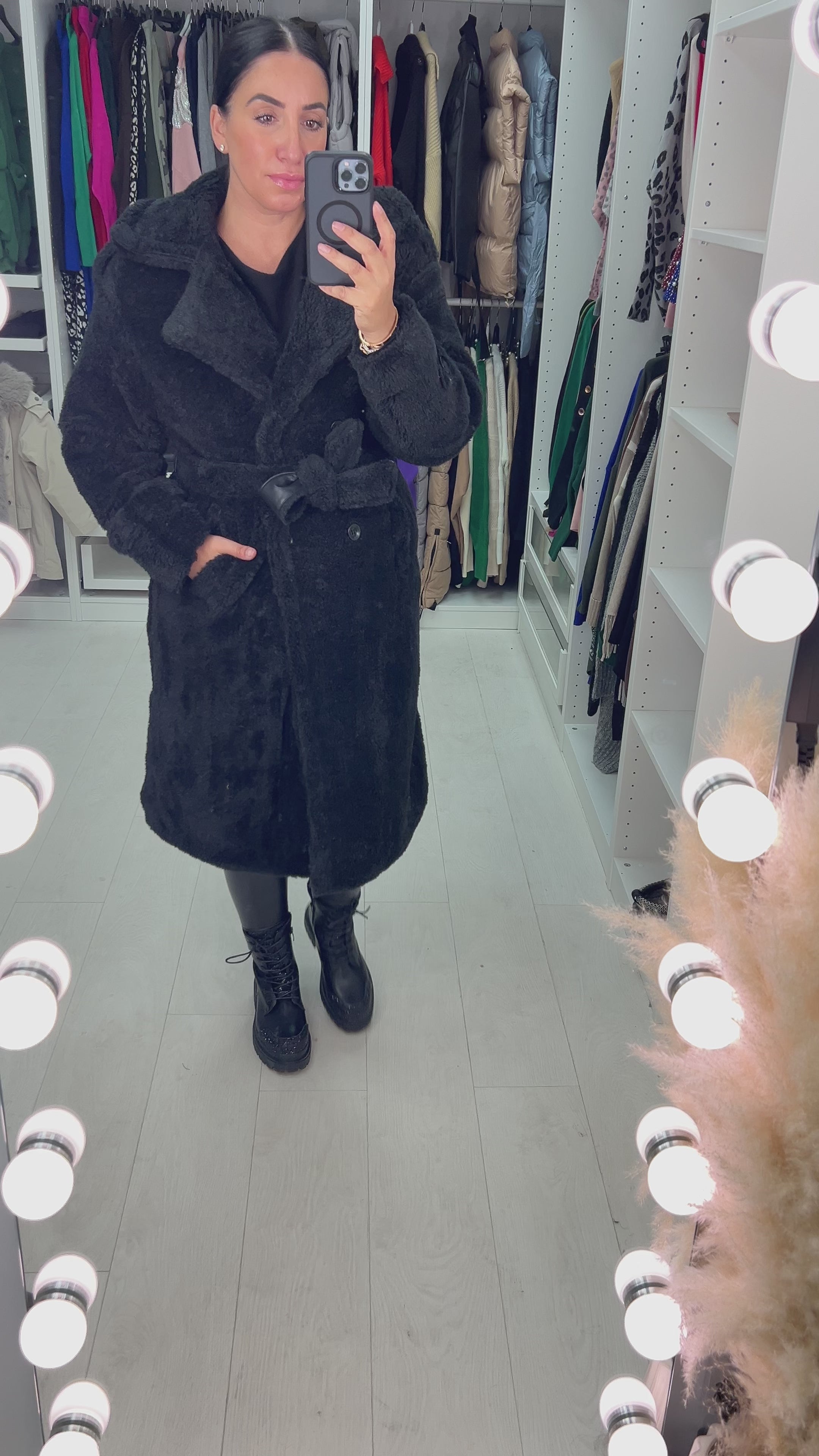 Weston Teddy Long Coat