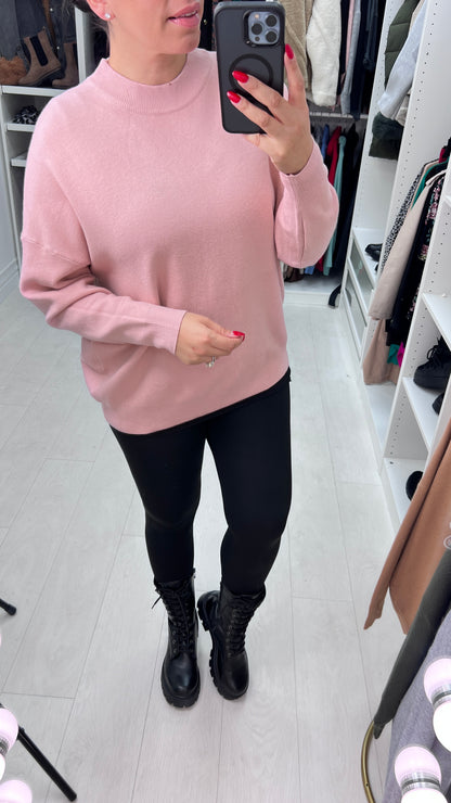 Tanna Studded Angel Wing Back Knit Jumper