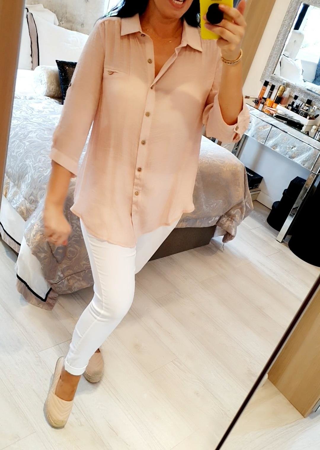 Chaney Linen Look Shirt