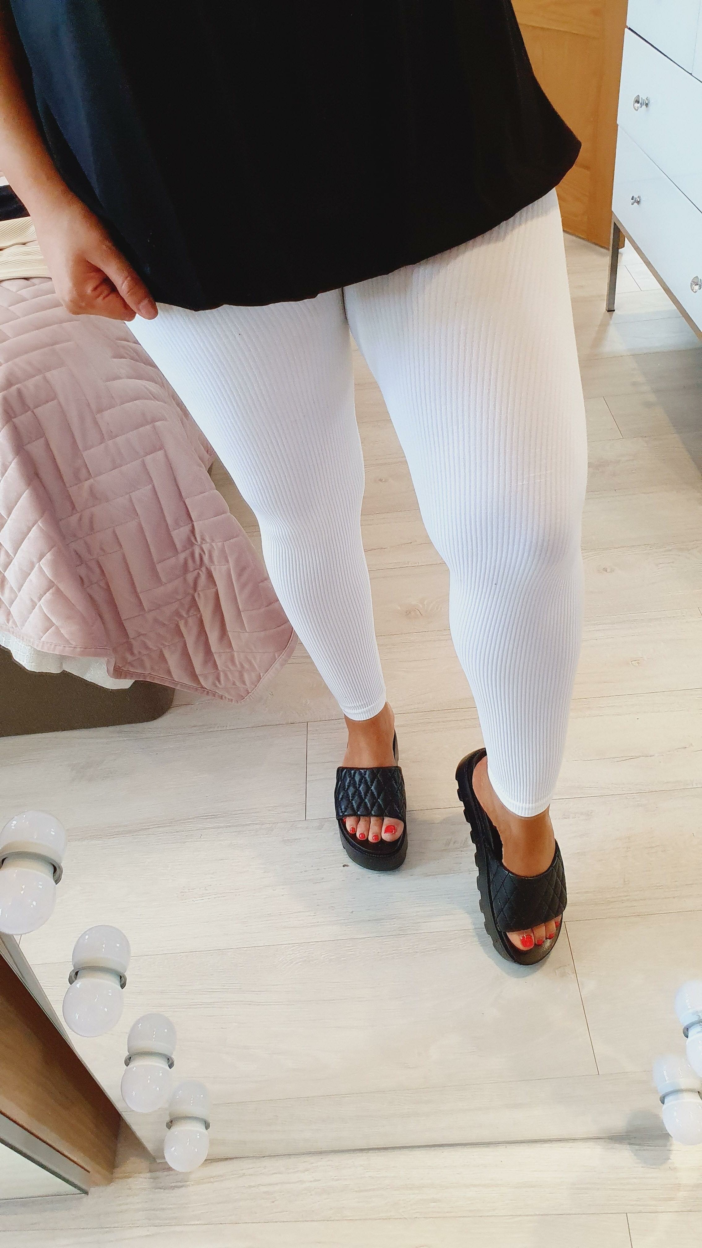 Temola Ribbed Fitted Leggings