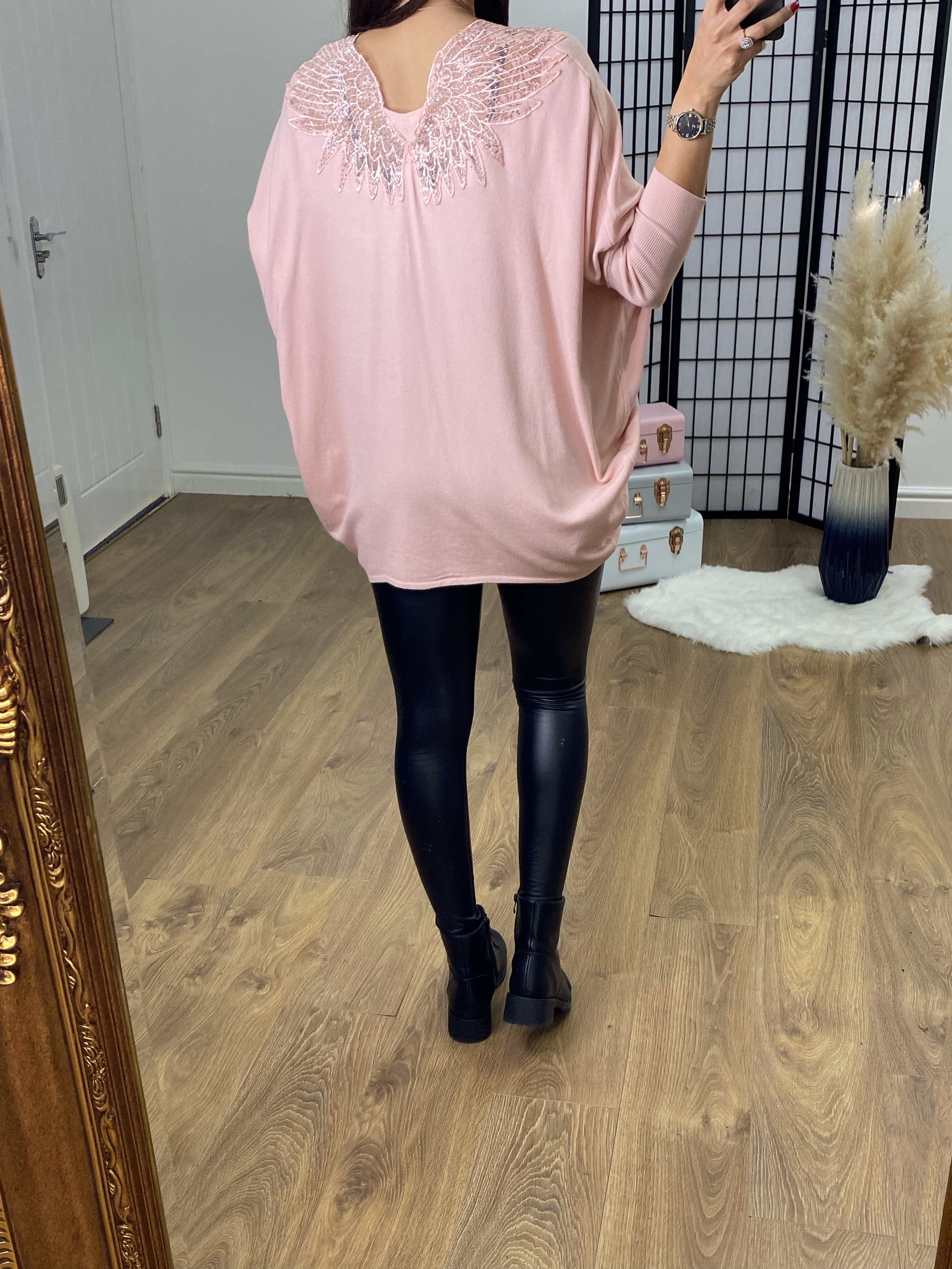 Shanelder Diamante Scatter Back Jumper