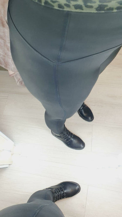 Felix Black Super Stretch Scuba High Waist Leggings