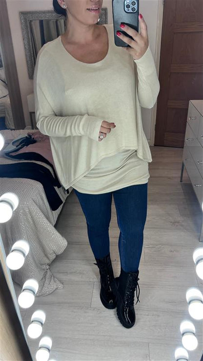 Izzy Double Layered Jumper