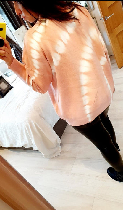 Morocco Oversized Tie Dye Super Soft Knit Jumper