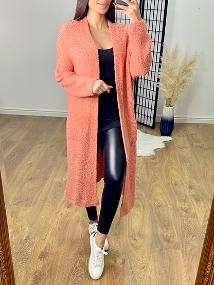 Carney Soft Knit Long Cardigan