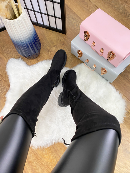 Scout Black Over The Knee Boots