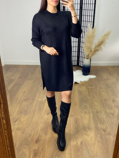 Darling Lurex Knitted Dress